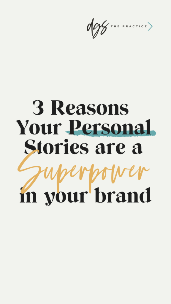 How to use your stories in your business to make connections with potential clients and collaborators