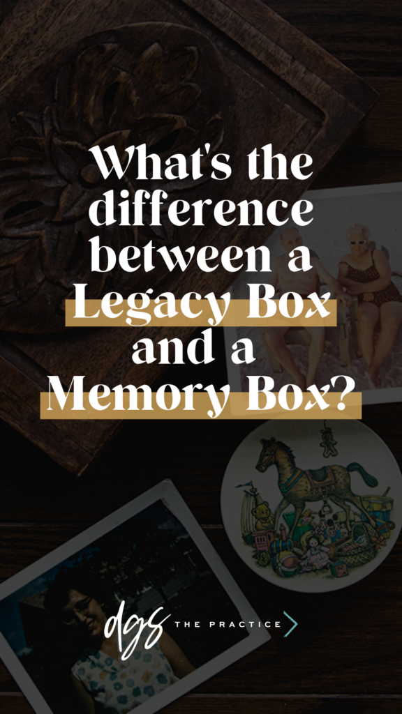 create a legacy gift for your family